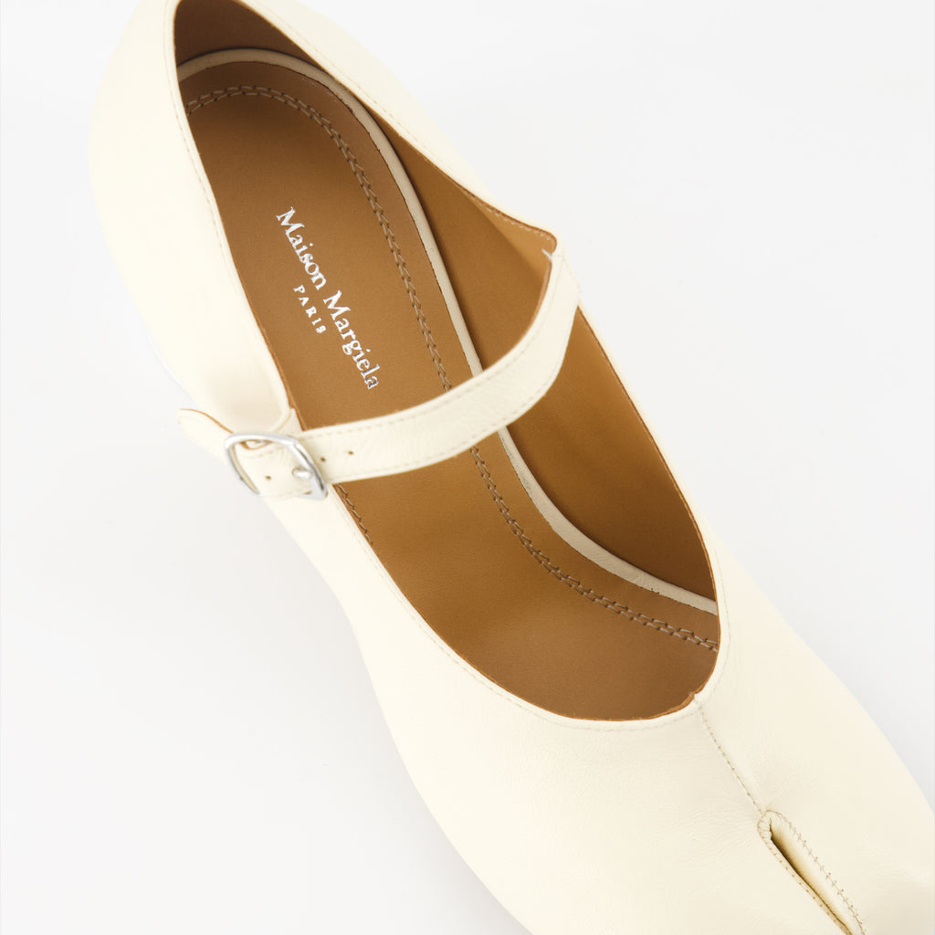 Heels Mary-Jane Tabi pumps Maison Margiela White Women