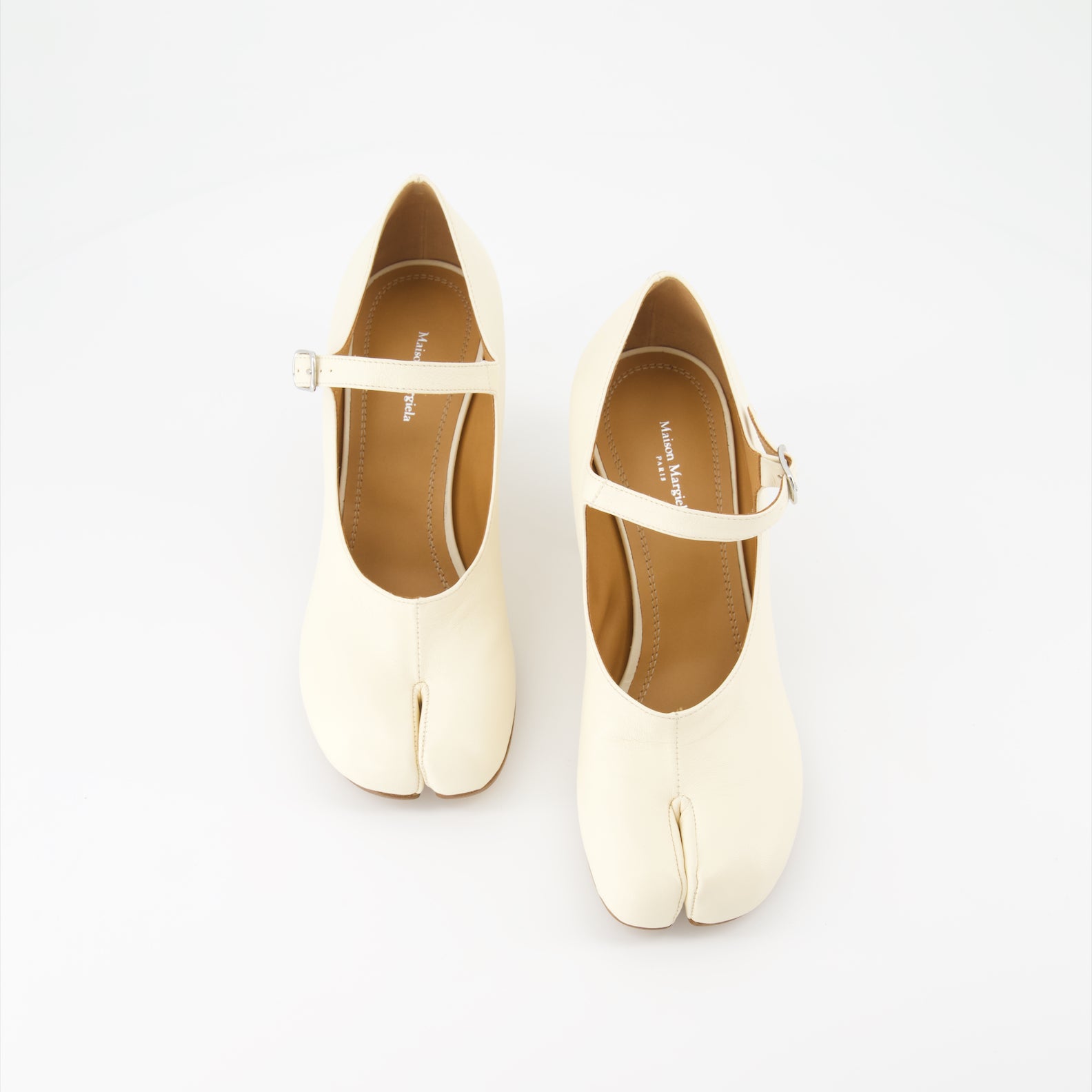 Heels Mary-Jane Tabi pumps Maison Margiela White Women