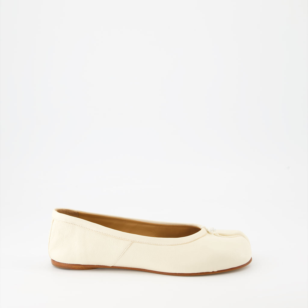 플랫 슈즈 Ballerines Tabi Maison Margiela 하얀색 Femme