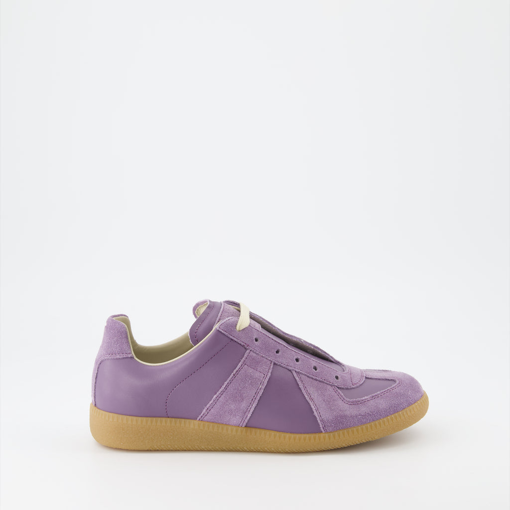Tênis Baskets Replica Maison Margiela Roxo Femme
