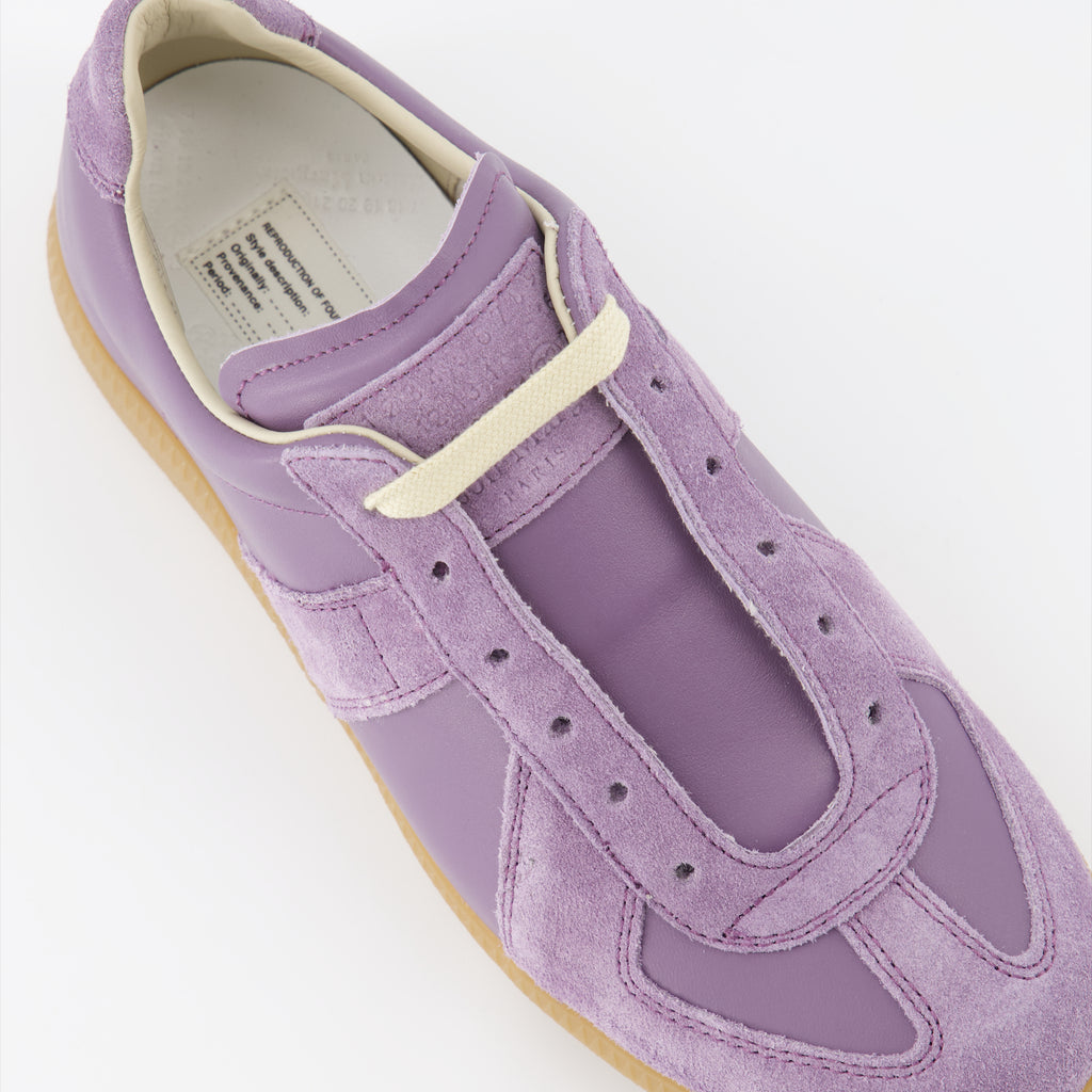 Tênis Baskets Replica Maison Margiela Roxo Femme