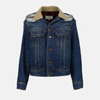 Giacche Giacca in Denim Pendleton Maison Margiela Blu Homme