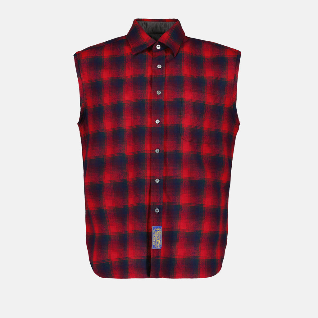 Shirts Checked shirt Maison Margiela Red Man