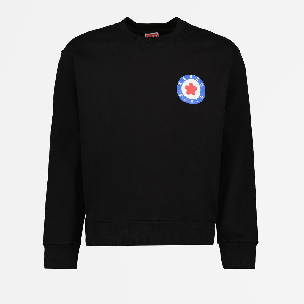 Sweatshirts Sweatshirt Kenzo Target Kenzo Noir Homme