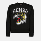Sweatshirts Pull Tiger Varsity Jungle Kenzo Noir Homme
