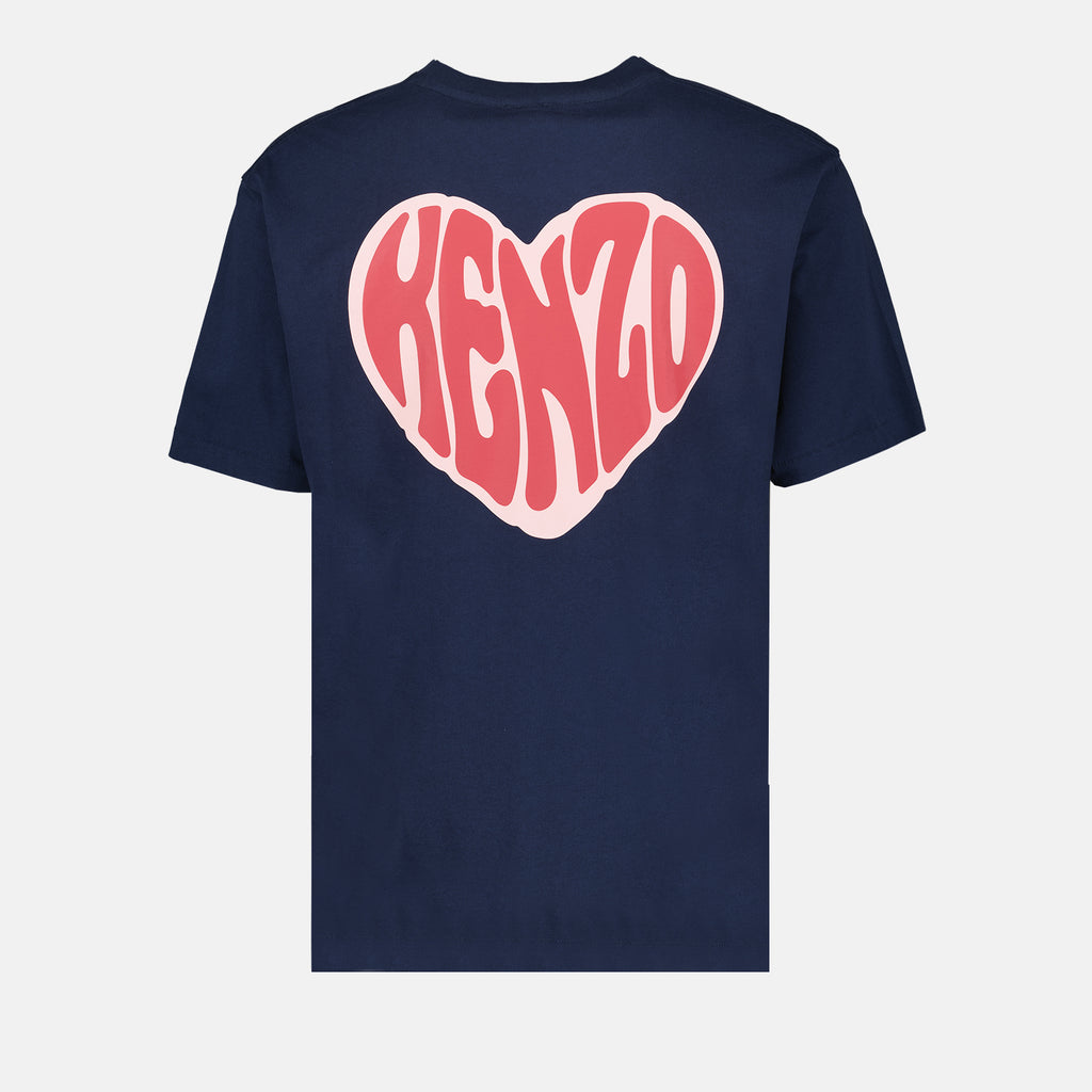 T-shirts T-shirt Hearts Kenzo Bleu Homme