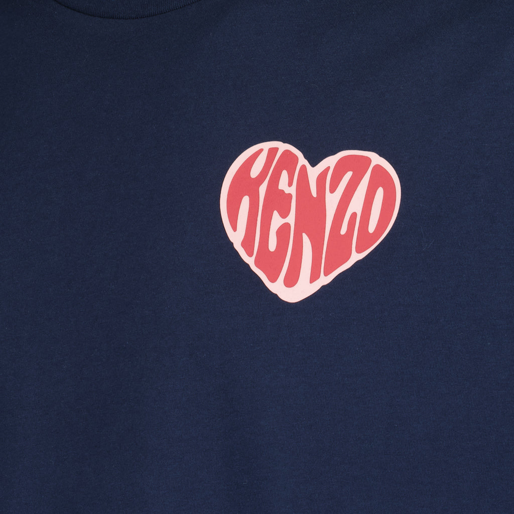 T-shirts T-shirt Hearts Kenzo Bleu Homme