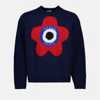 Maille Pull Kenzo Target Kenzo Bleu Homme