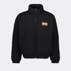 Coats Black 'Sashiko Stitch' down jacket Kenzo Black Man