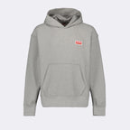 Sweatshirts Logo hoodie Kenzo Gray Man