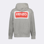 Sweatshirts Logo hoodie Kenzo Gray Man