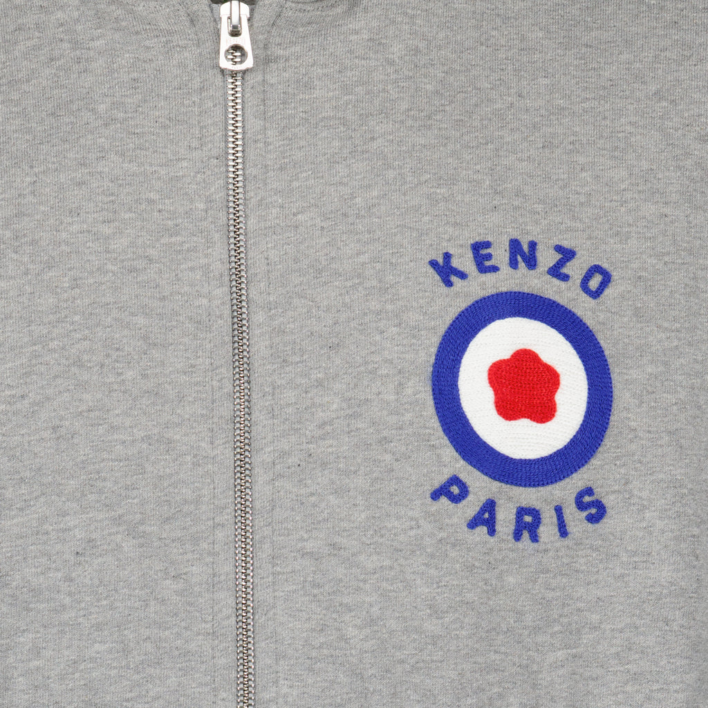 Sweatshirts Kenzo Target zipped sweatshirt Kenzo Gray Man