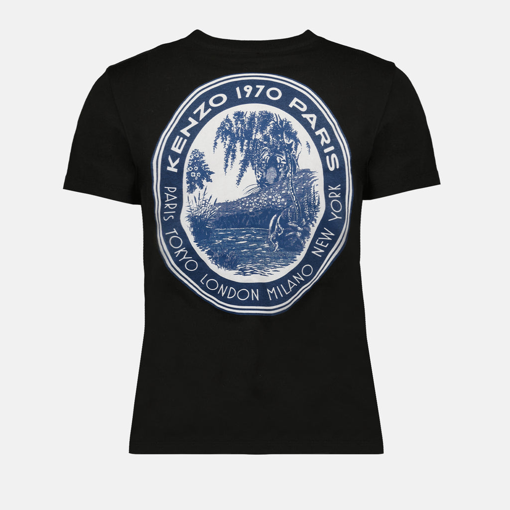 T-shirts Rue Vivienne t-shirt Kenzo Black Women