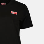 Camisetas T-shirt à logos Kenzo Preto Femme