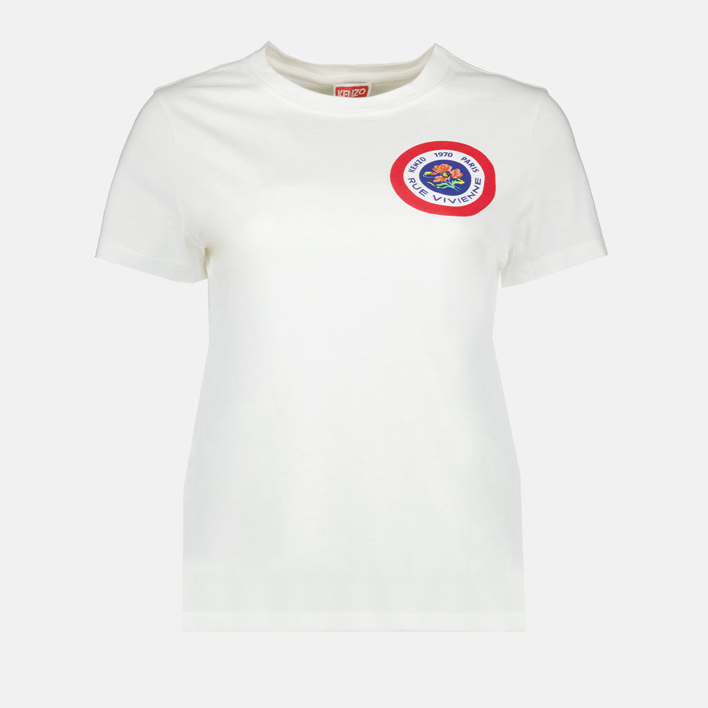 T-shirt T-shirt Rue Vivienne Kenzo Bianco Femme