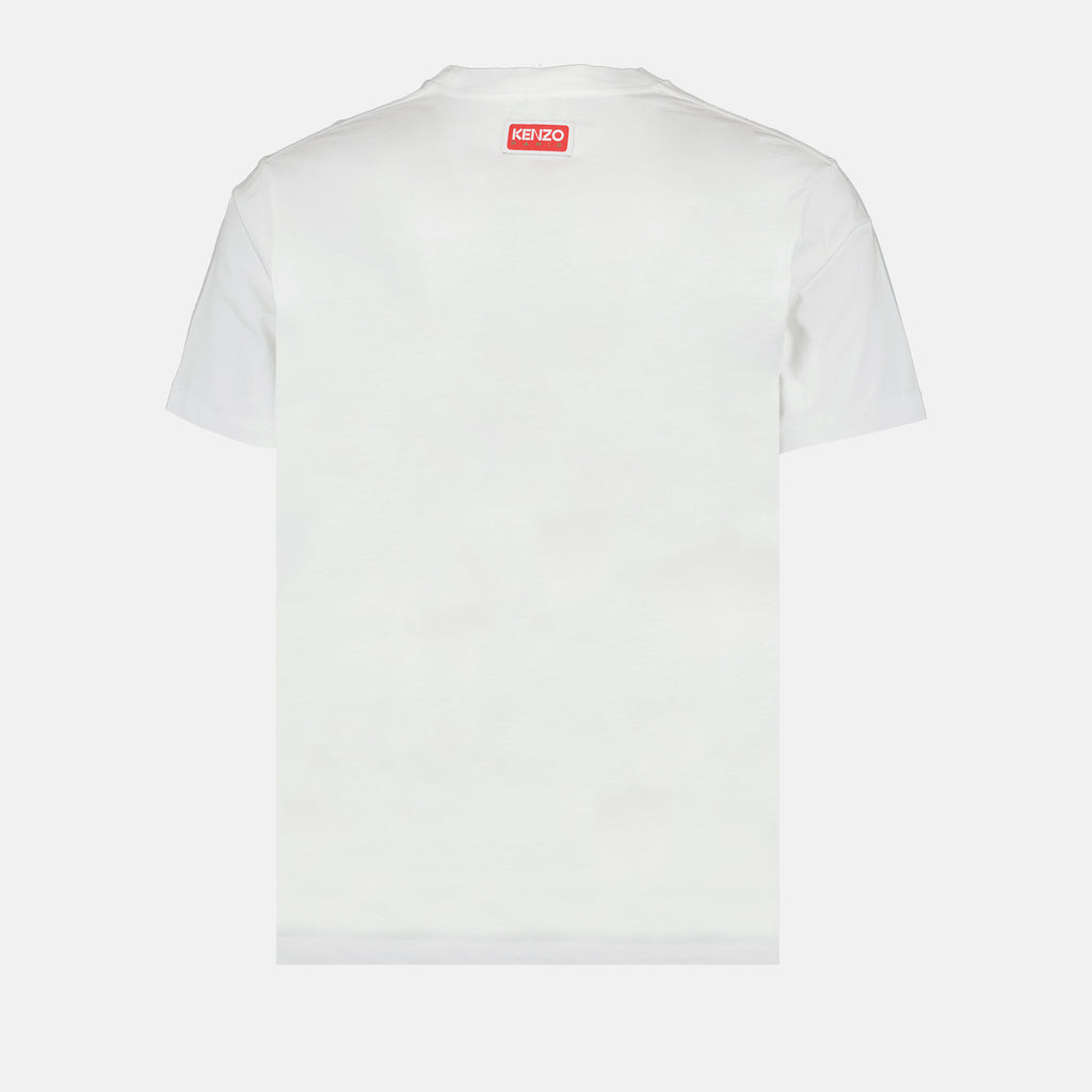 T-shirts T-shirt Tiger Varsity Jungle Kenzo Blanc Homme