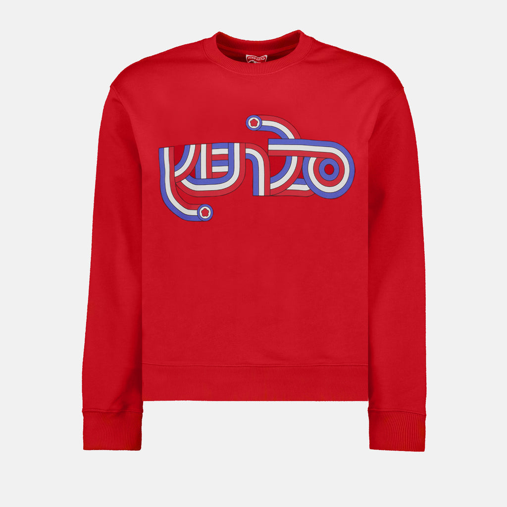 Sweatshirts Sweatshirt à logo Kenzo Rouge Homme