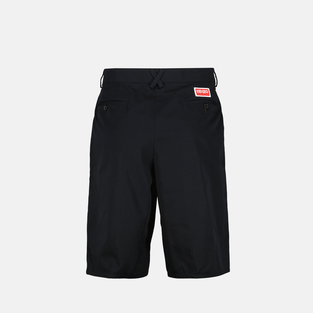 Shorts Cotton Bermuda shorts Kenzo Black Man