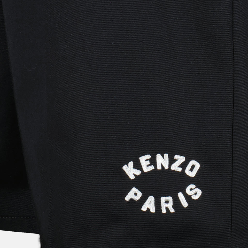 Shorts Cotton Bermuda shorts Kenzo Black Man