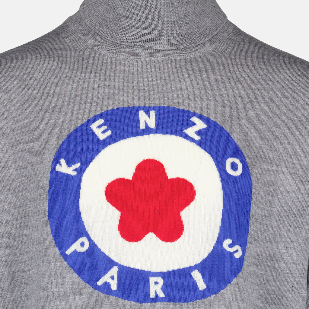 Knitwear Kenzo Target sweater Kenzo Gray Man