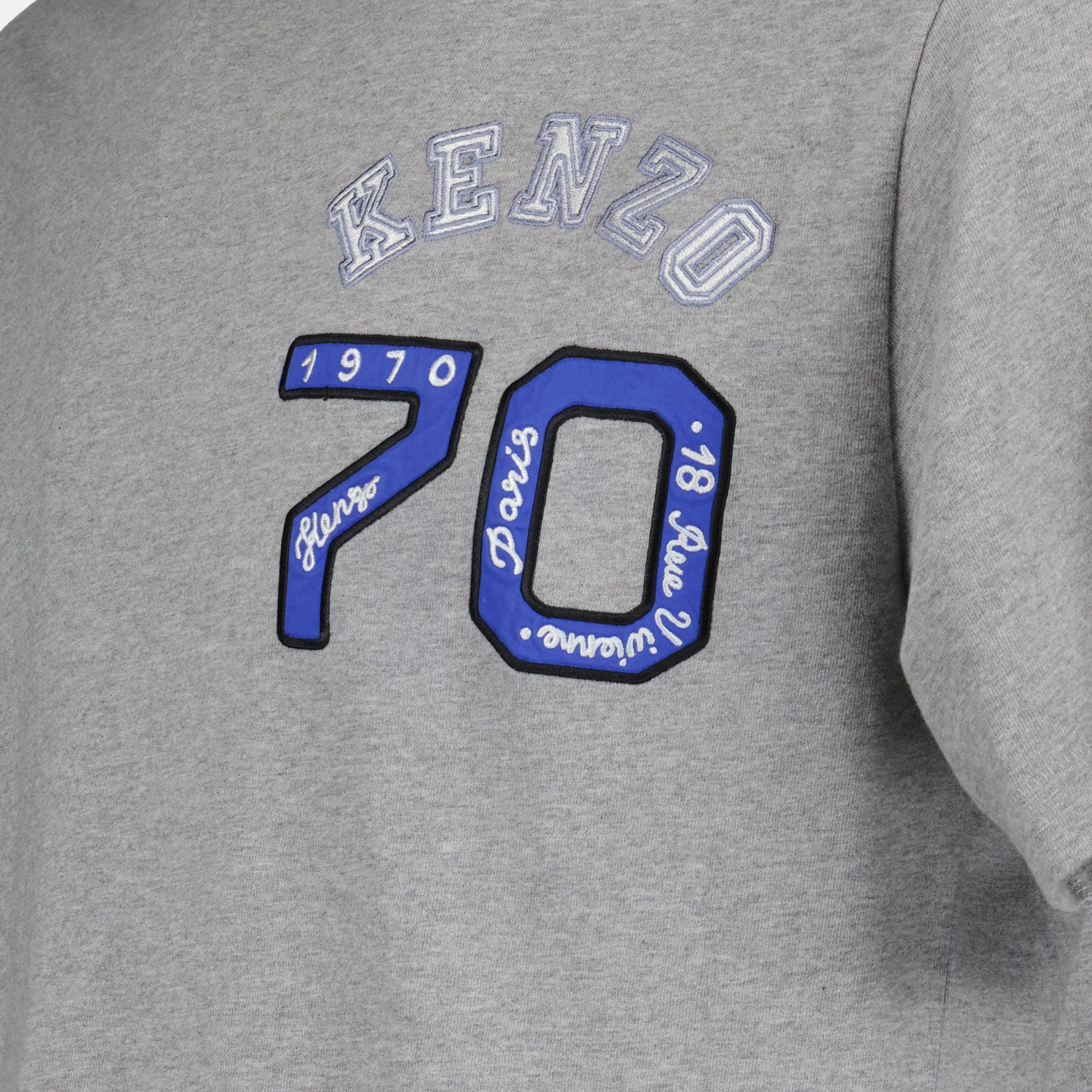 T-shirt T-shirt Rue Vivienne Kenzo Grigio Homme