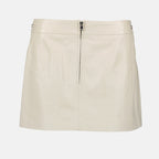 Gonne Gonna in Pelle Yori Iro Beige Femme