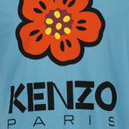 Tシャツ ボケフラワーTシャツ Kenzo 青 男
