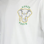 T-shirts T-shirt Kenzo Elephant Kenzo Blanc Homme
