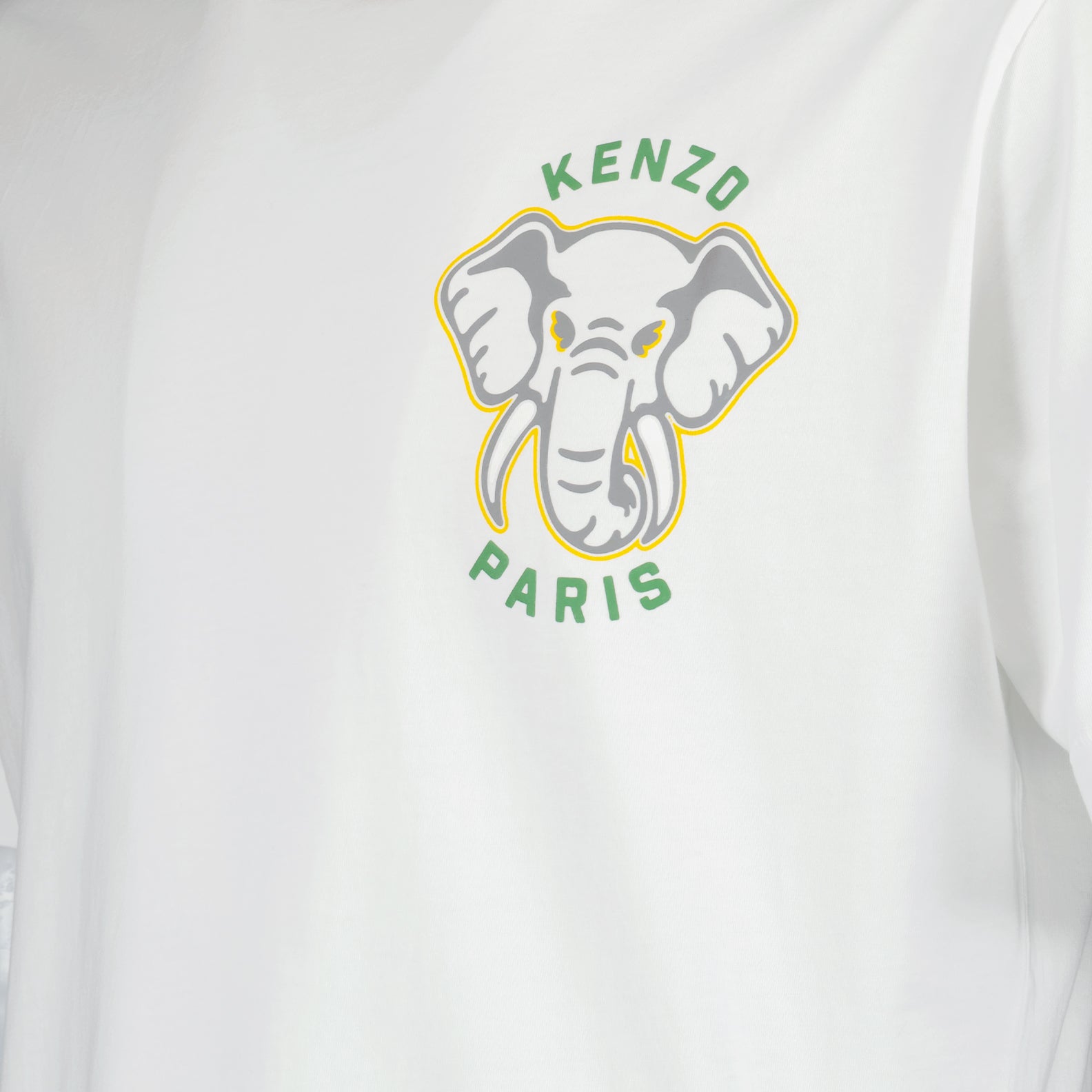 T-shirts T-shirt Kenzo Elephant Kenzo Blanc Homme