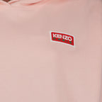 Sweatshirts Sweat à capuche à logos Kenzo Rose Femme