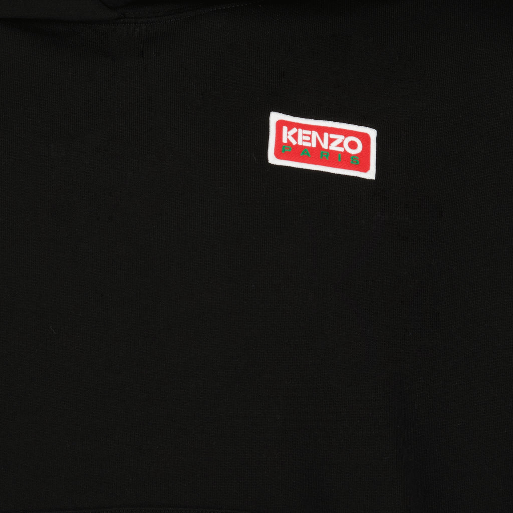 Sweatshirts Sweat à capuche à logos Kenzo Noir Femme