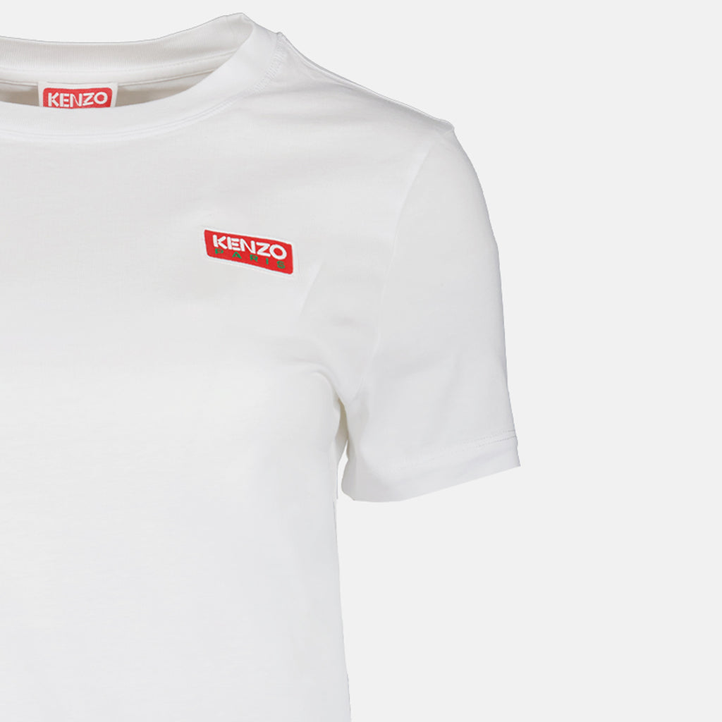 T-shirt T-shirt à logos Kenzo Bianco Femme