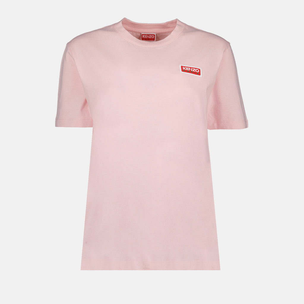 T-shirt T-shirt à logos Kenzo Rosa Femme