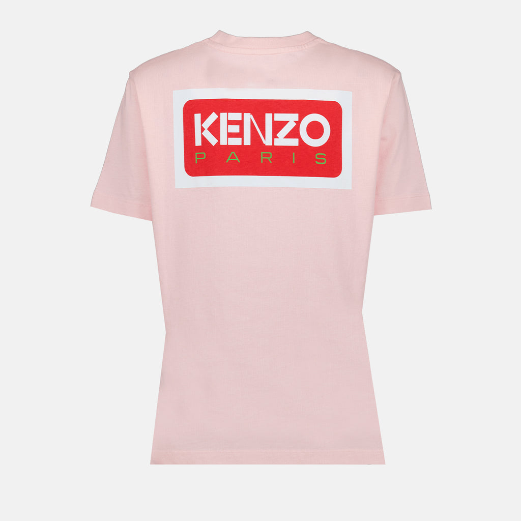 T-shirt T-shirt à logos Kenzo Rosa Femme
