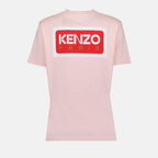 T-shirt T-shirt à logos Kenzo Rosa Femme