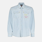 Shirts Western denim shirt Kenzo Blue Man