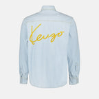 Shirts Western denim shirt Kenzo Blue Man