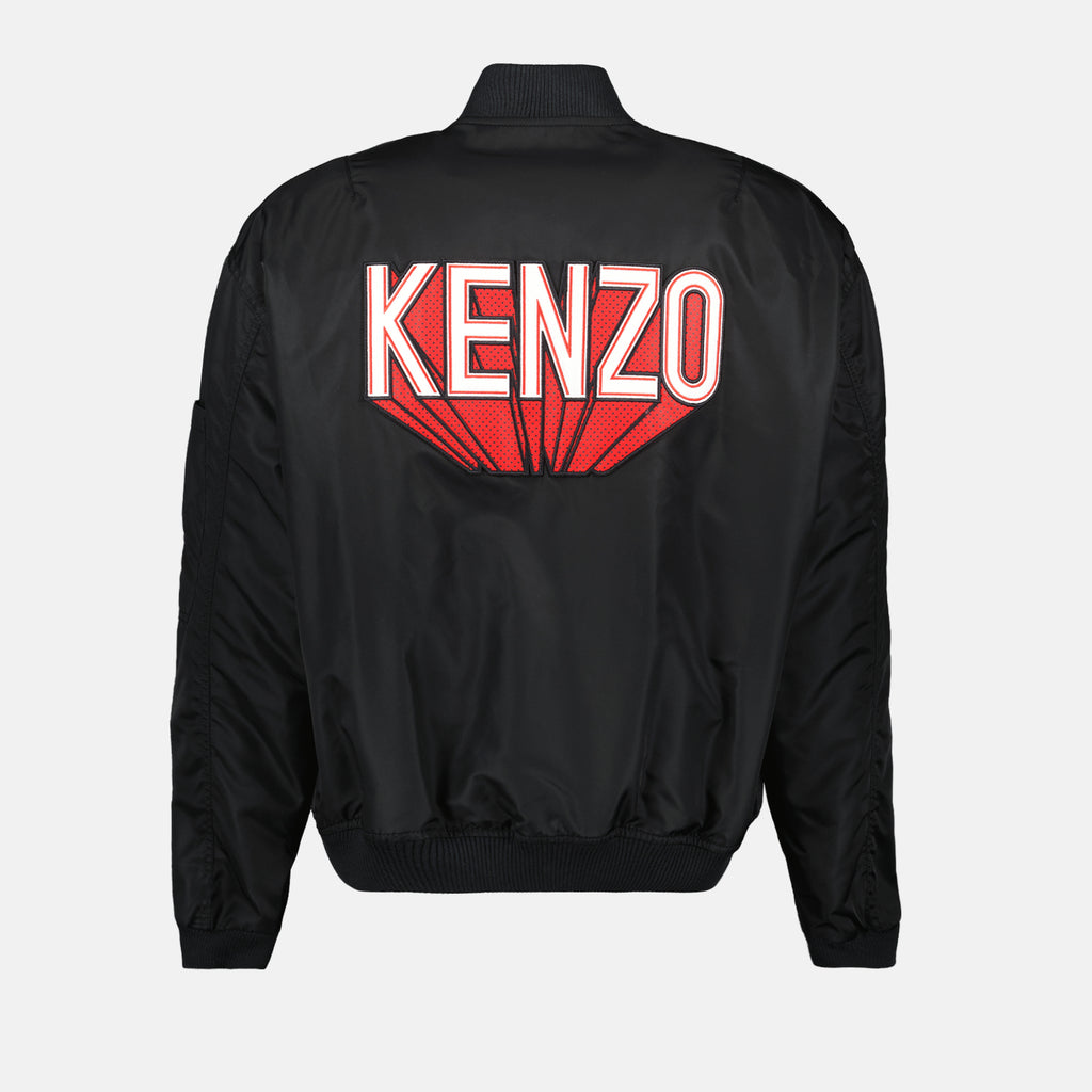 Vestes Bomber Kenzo 3D Kenzo Noir Homme