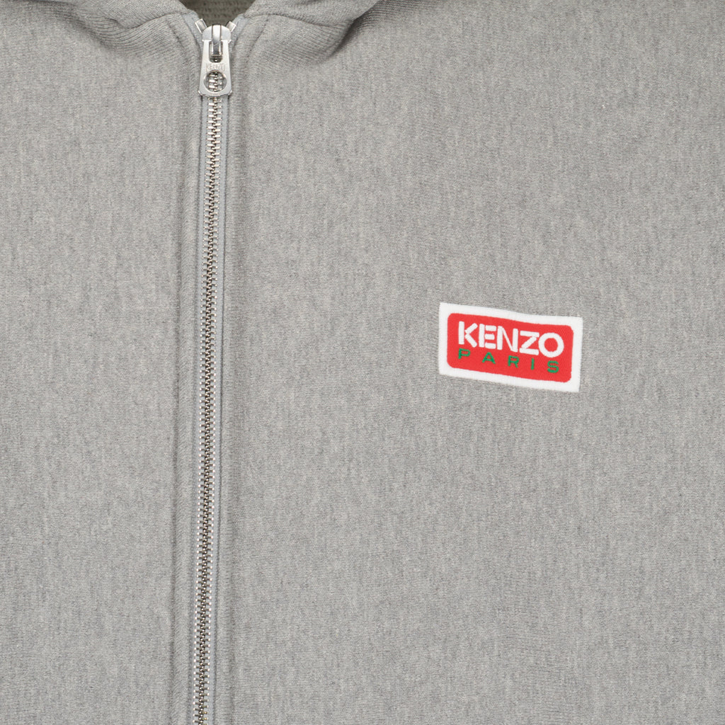 Sweatshirts Sweat zippé à logos Kenzo Gris Homme