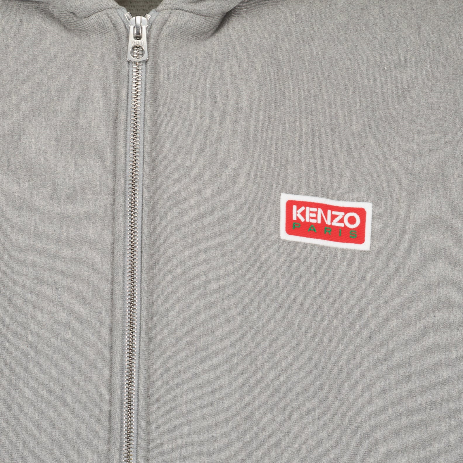 Sweatshirts Sweat zippé à logos Kenzo Gris Homme