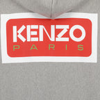 Sweatshirts Sweat zippé à logos Kenzo Gris Homme