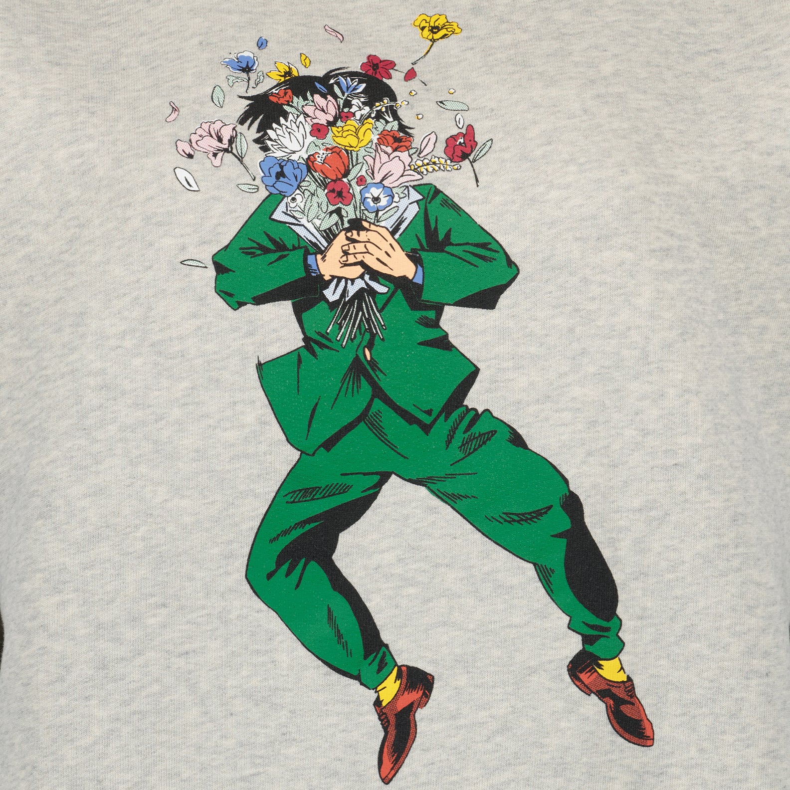 Sweatshirts Sweatshirt à imprimé Kenzo Gris Femme