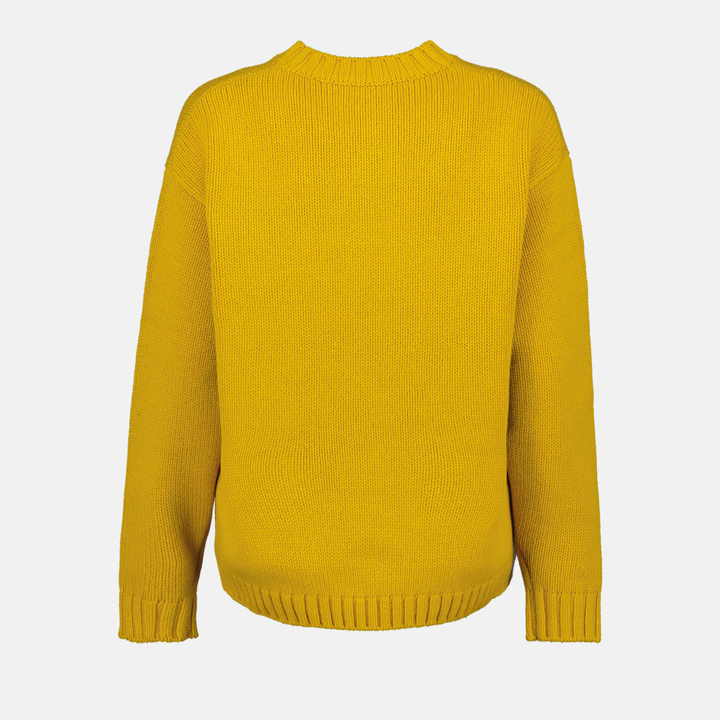 Strickwaren Pull à logo Kenzo Gelb Femme