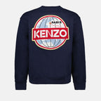 Sweatshirts Sweatshirt Kenzo Travel Kenzo Bleu Homme