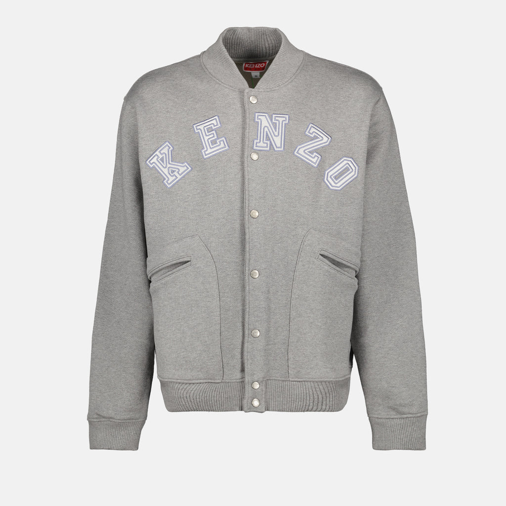 Vestes Bomber Varsity Kenzo Gris Homme