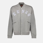 Vestes Bomber Varsity Kenzo Gris Homme