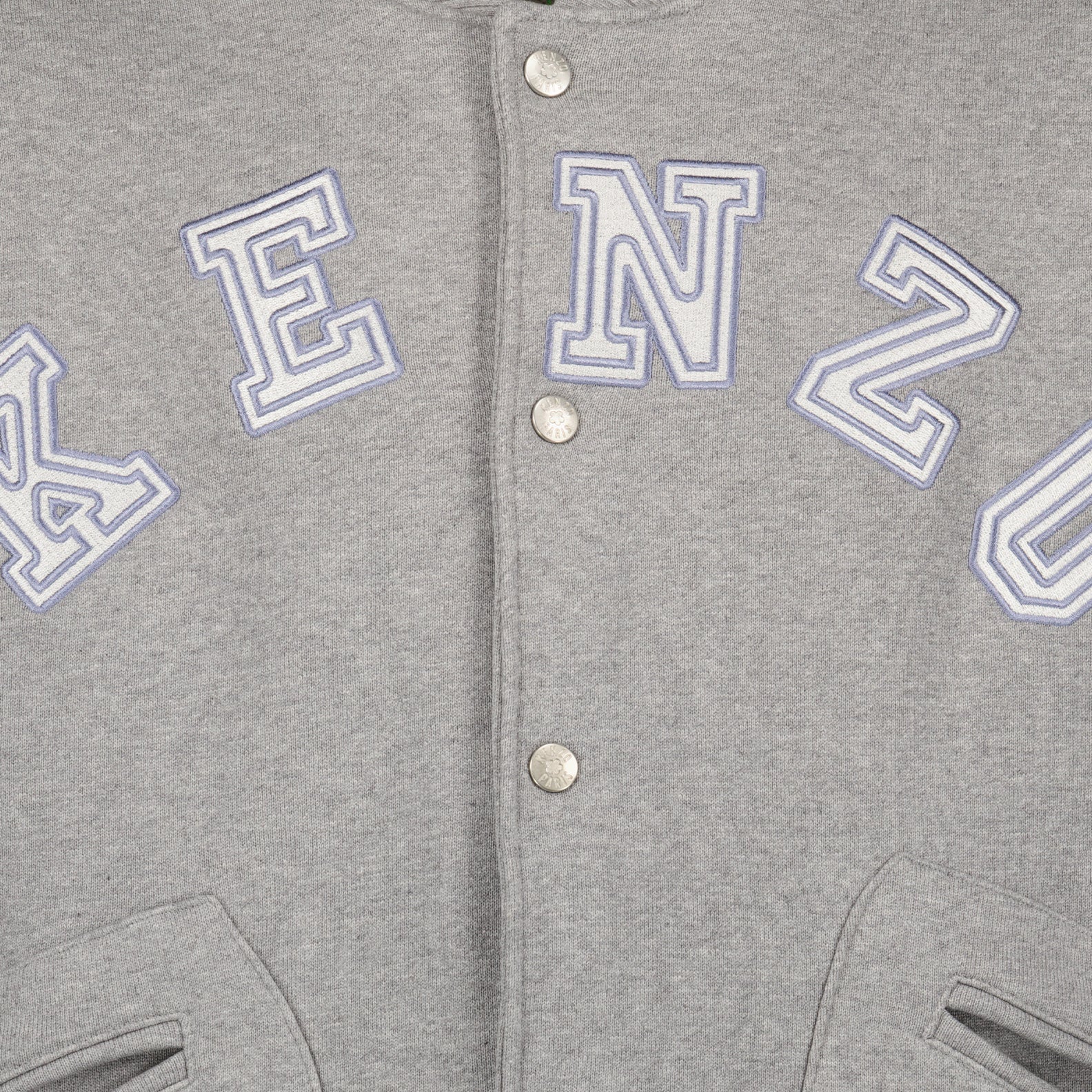 Vestes Bomber Varsity Kenzo Gris Homme