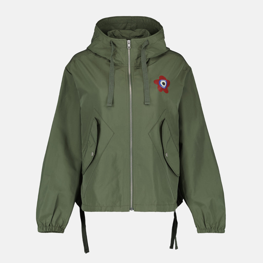 재킷 Veste coupe-vent "Kenzo Target" Kenzo 녹색 Femme