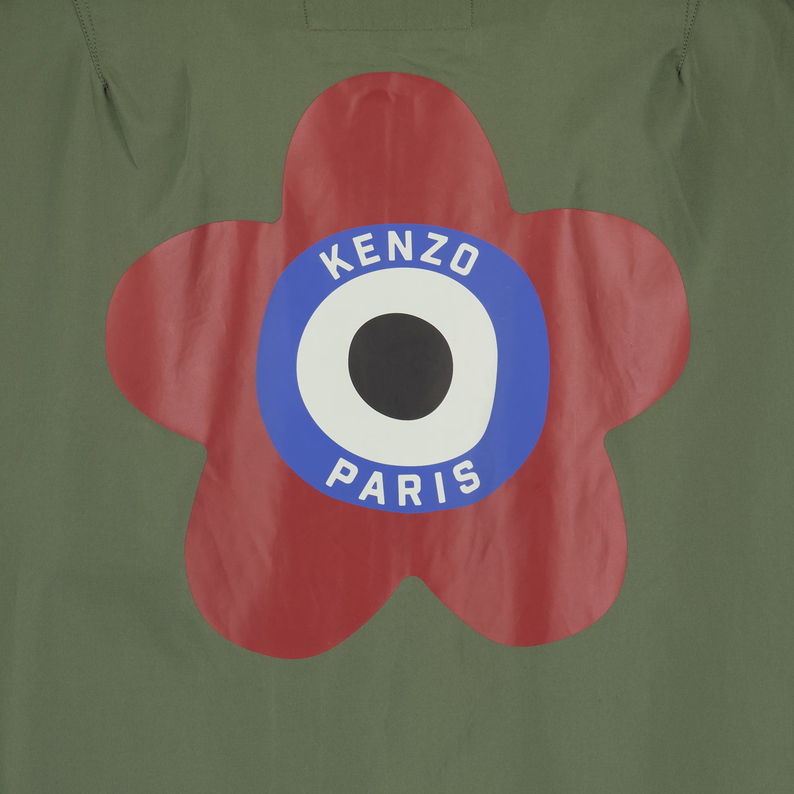 재킷 Veste coupe-vent "Kenzo Target" Kenzo 녹색 Femme