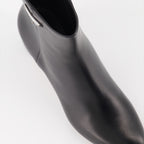 Bottines Bottines en cuir Prada Noir Femme